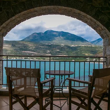 Plagiaki Sea View Apartments-mani Apartamento *